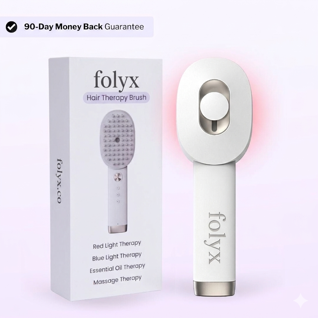 Folyx™ The Ultimate 4-in-1 Hair Therapy Brush
